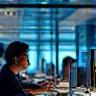 Modern VoIP call center in operation